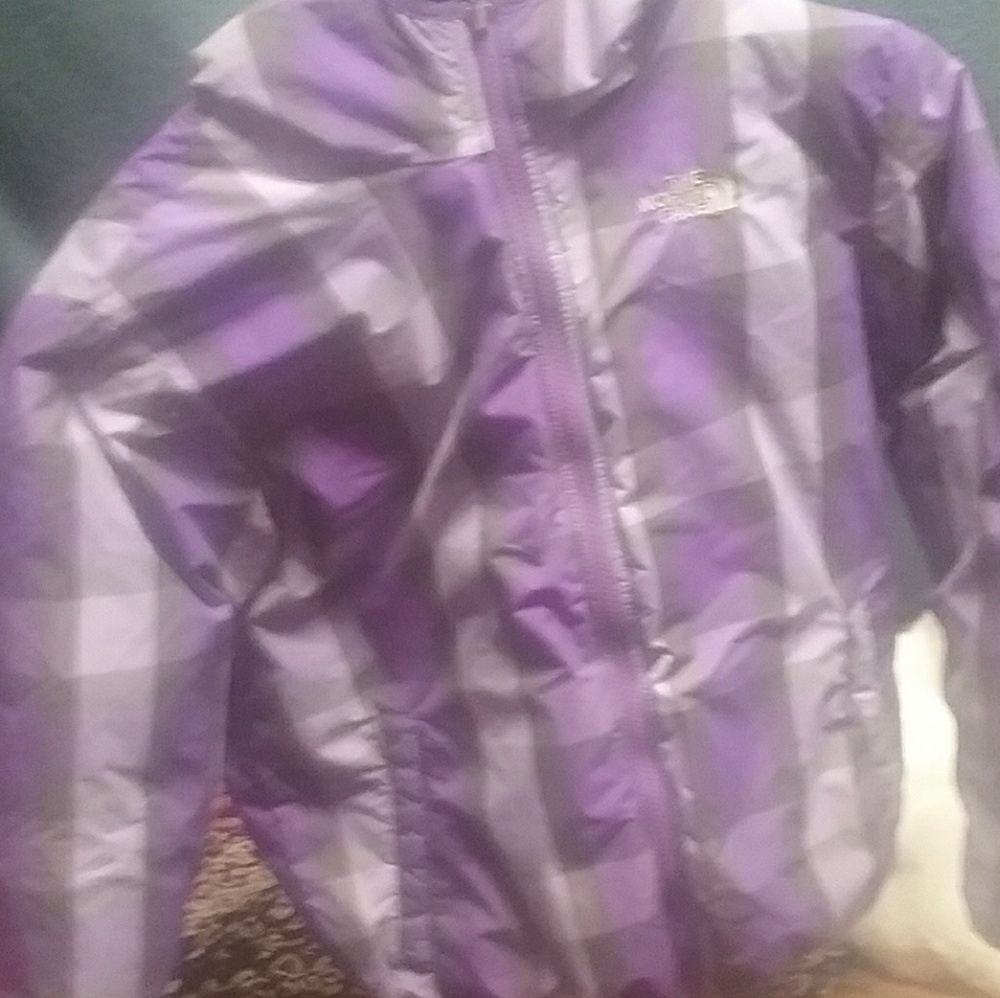 North face winter coat (reversable)